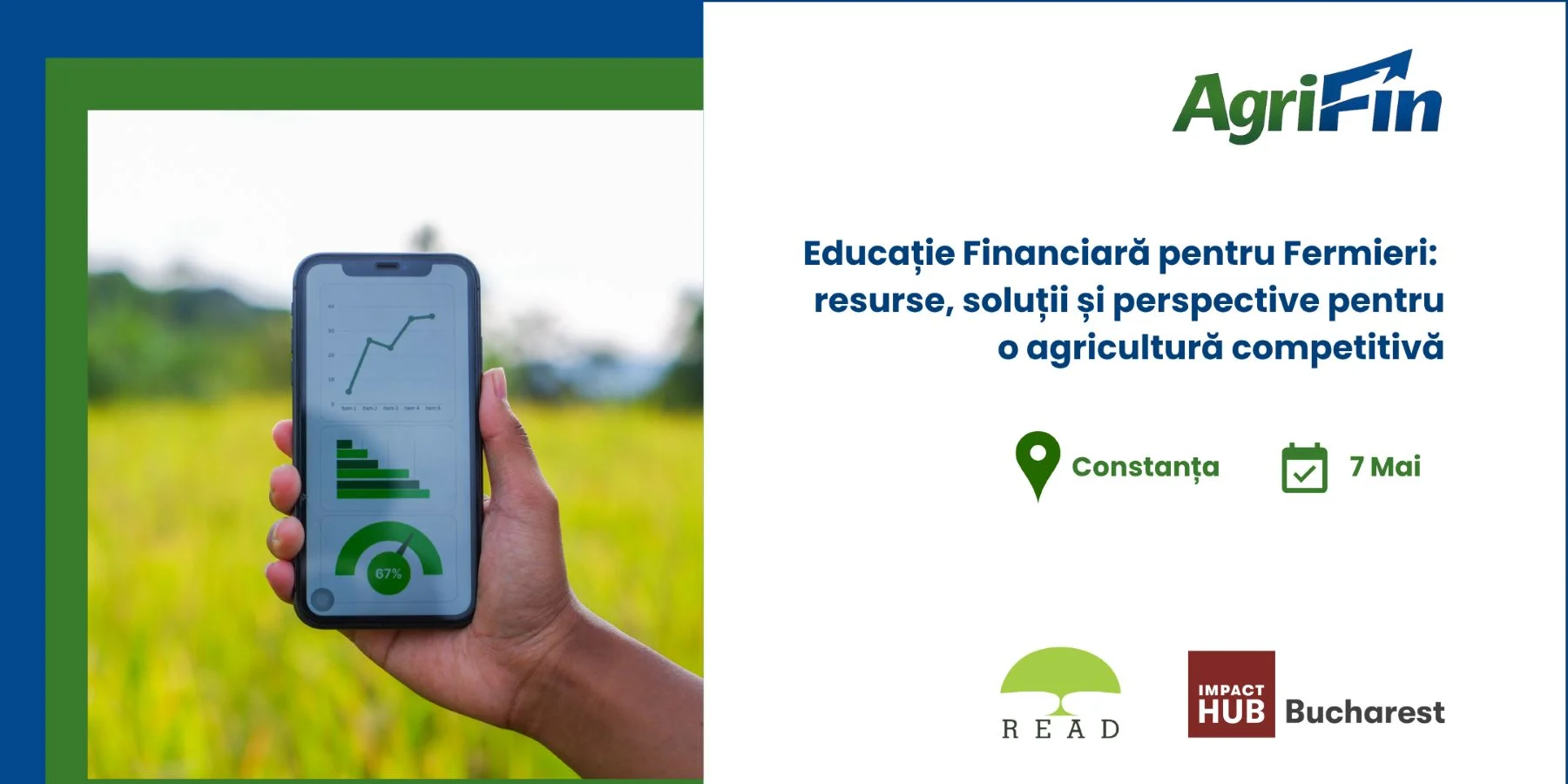 Conferința AgriFin 2026 aduce la Constanța soluții de educație financiară pentru fermieri