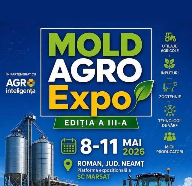MoldAgro Expo: 8-11 Mai, 2026
