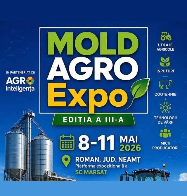 MoldAgro Expo: 8-11 Mai, 2026