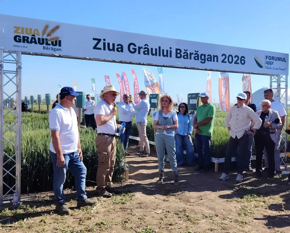 Ziua Grâului Bărăgan 2026: 58 de soiuri testate în câmp, la Ferma Sopema din Ialomița