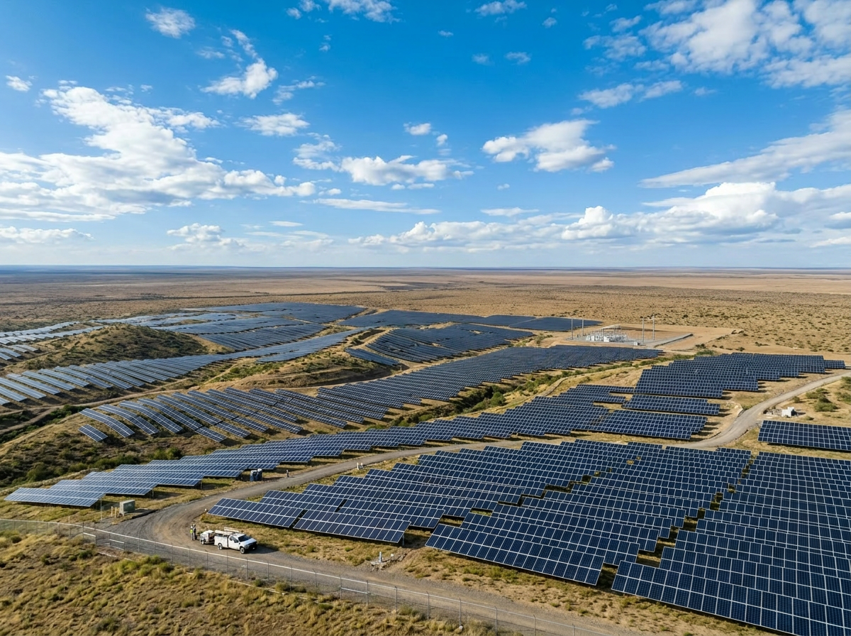 O nouă centrală de energie verde pe harta României: Parcul fotovoltaic de la Văcărești a fost pus în funcțiune