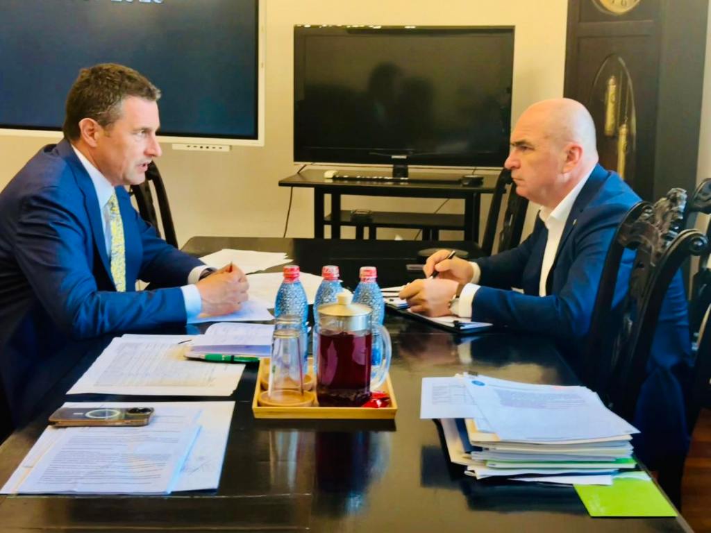 Ilie Bolojan, întâlnire cu Tánczos Barna la Ministerul Agriculturii
