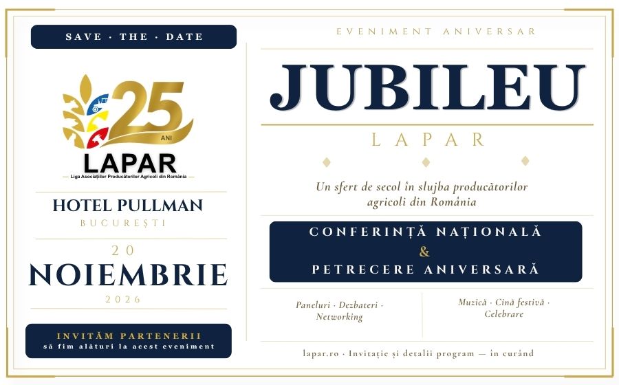 LAPAR celebrează 25 de ani de activitate printr-un eveniment aniversar