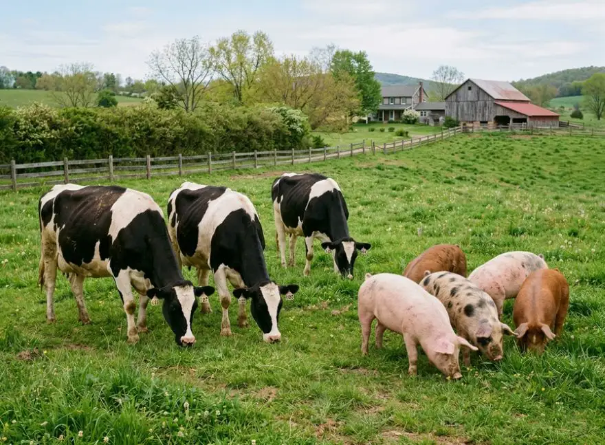Noi scheme de ajutor pentru fermieri: 50 euro pe vacă și 12 euro pe porc