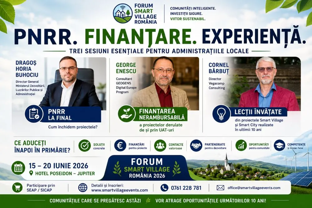 Forumul Smart Village România 2026