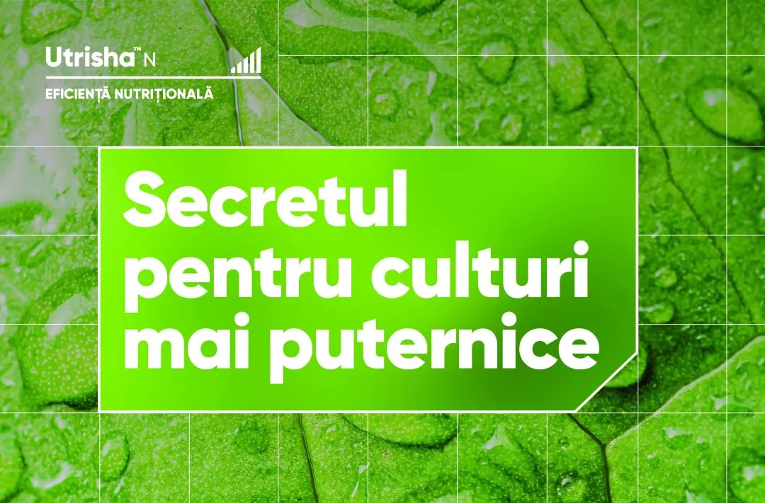 Tranziția către o agricultură mai sustenabilă cu Utrisha™ N