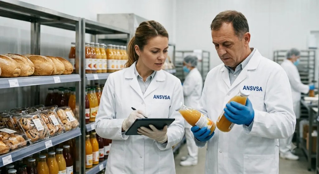 Controale ANSVSA în industria alimentară