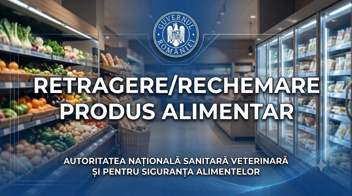 ANSVSA: Avertizare RECHEMARE produs