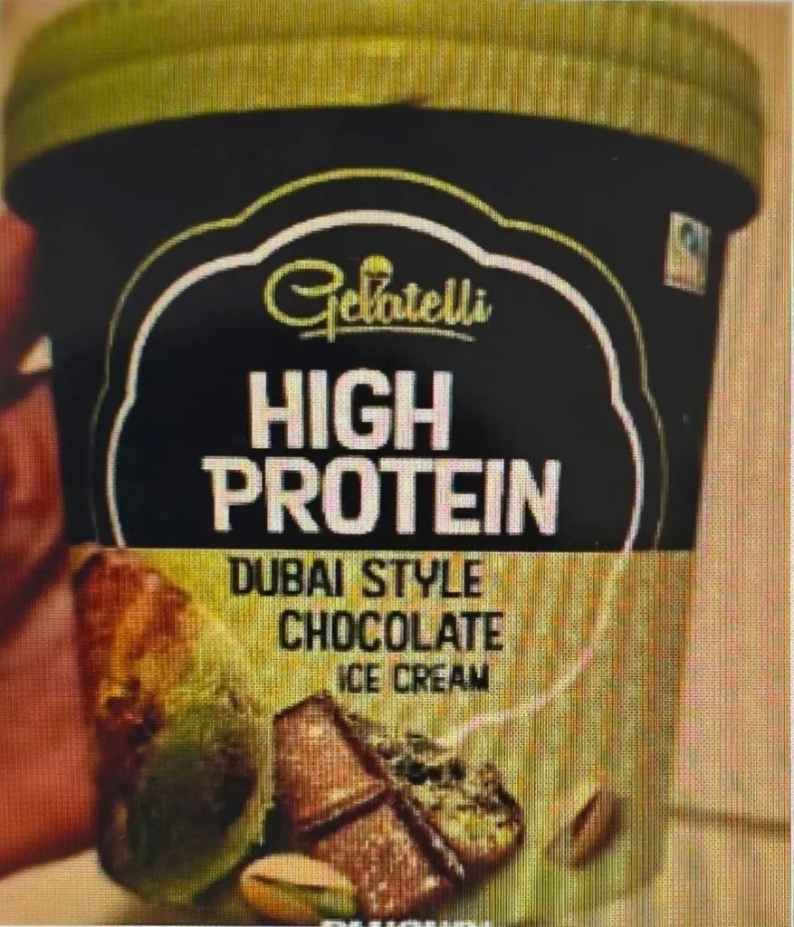 ALERTĂ DE RECHEMARE PRODUS – Gelatelli Înghețată proteică stil Dubai 500ml