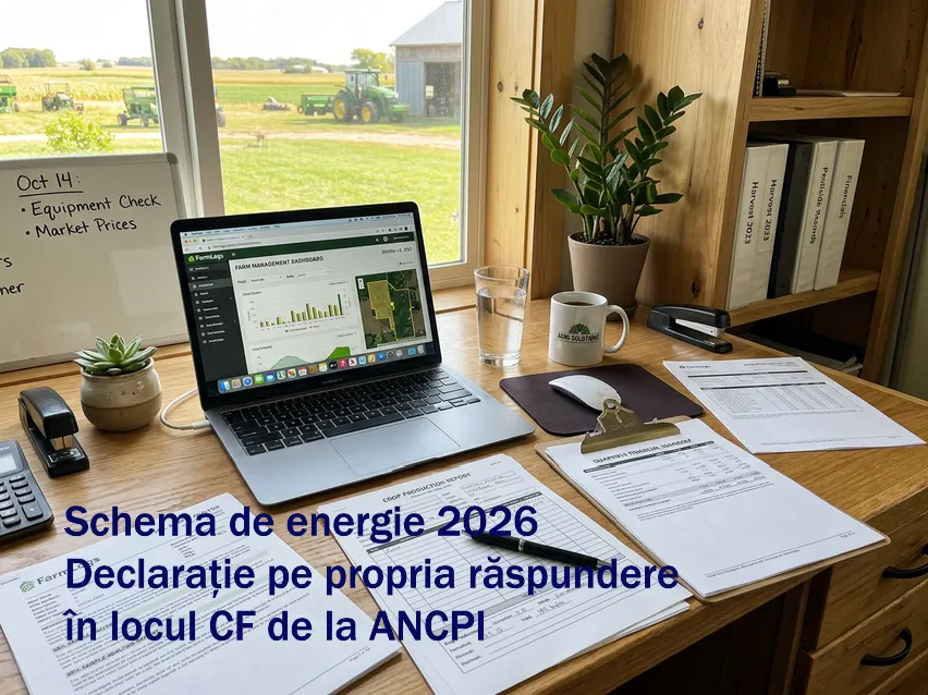 AFIR schimbă temporar cerințele de documente pentru Schema de Energie 