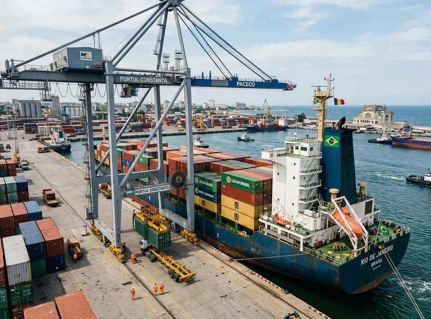 Brazilia, principalul partener comercial al României din Mercosur