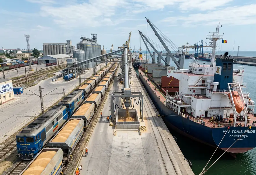 Cerealele românești, prioritate pentru export: noi măsuri pentru fluidizarea transporturilor către Portul Constanța